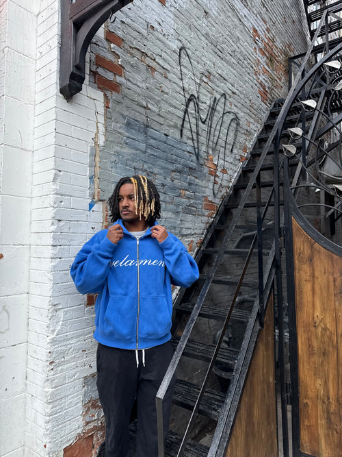 BLUEBERRY THERMAL ZIP-UP