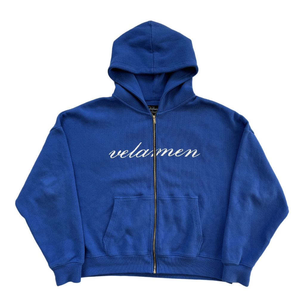 BLUEBERRY THERMAL ZIP-UP